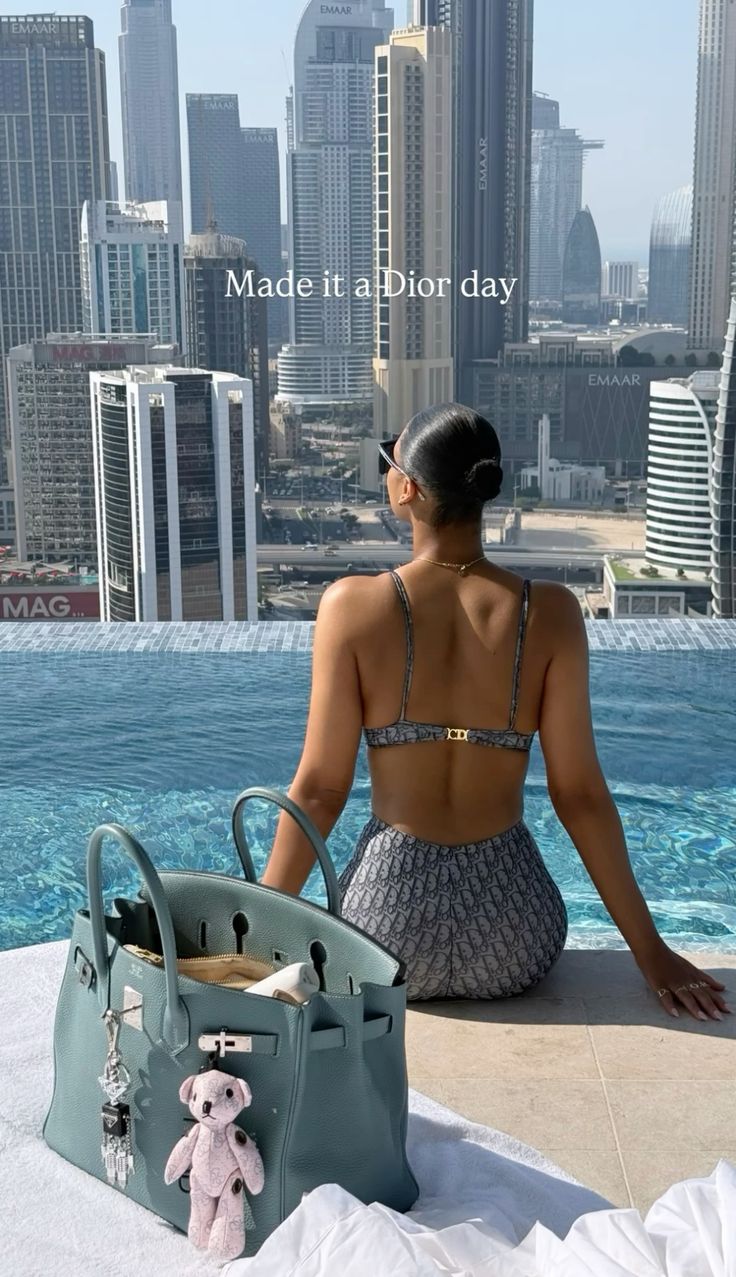 Luxury pool lifestyle vision